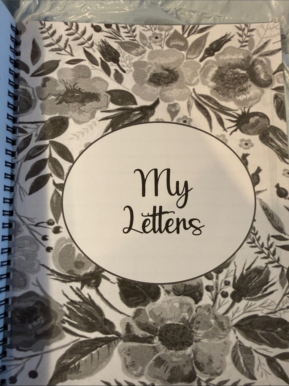 End of Life Planner — Black and White Hardcover Journal - Picture 6 of 11